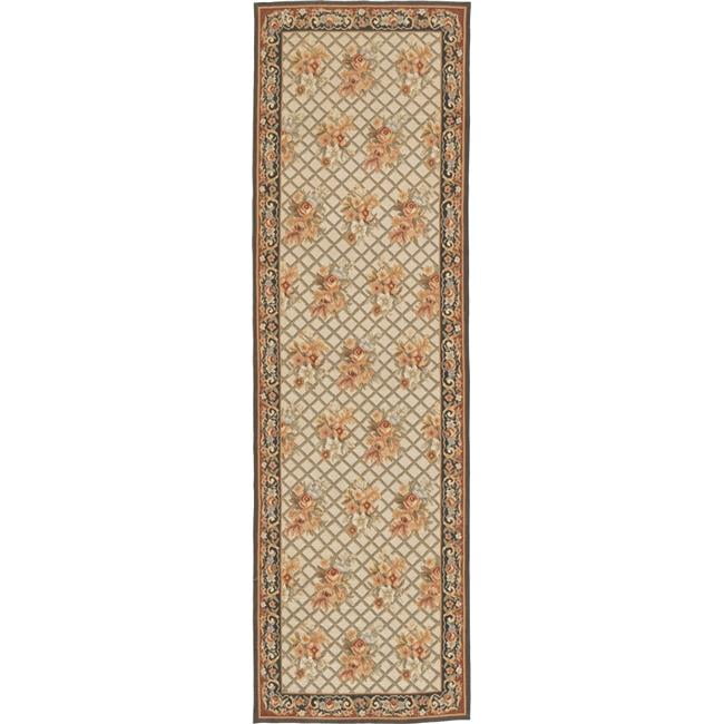 Lyon Flat Woven Area Rug - Ivory & Charcoal - 2 ft. 6 in. x 8 ft.