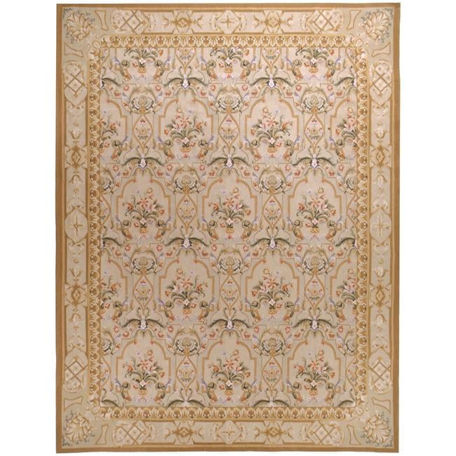 12 x 15 ft. Savoie Flat Woven Area Rug - Cream