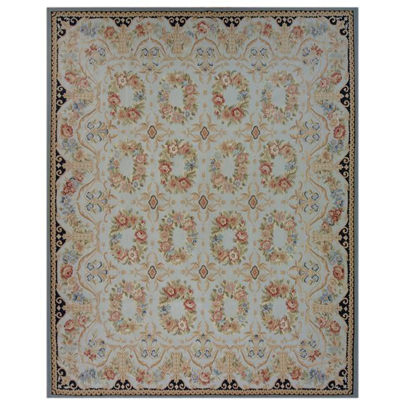 Bayonne Flat Woven Area Rug - Blue - 8 x 10 ft.
