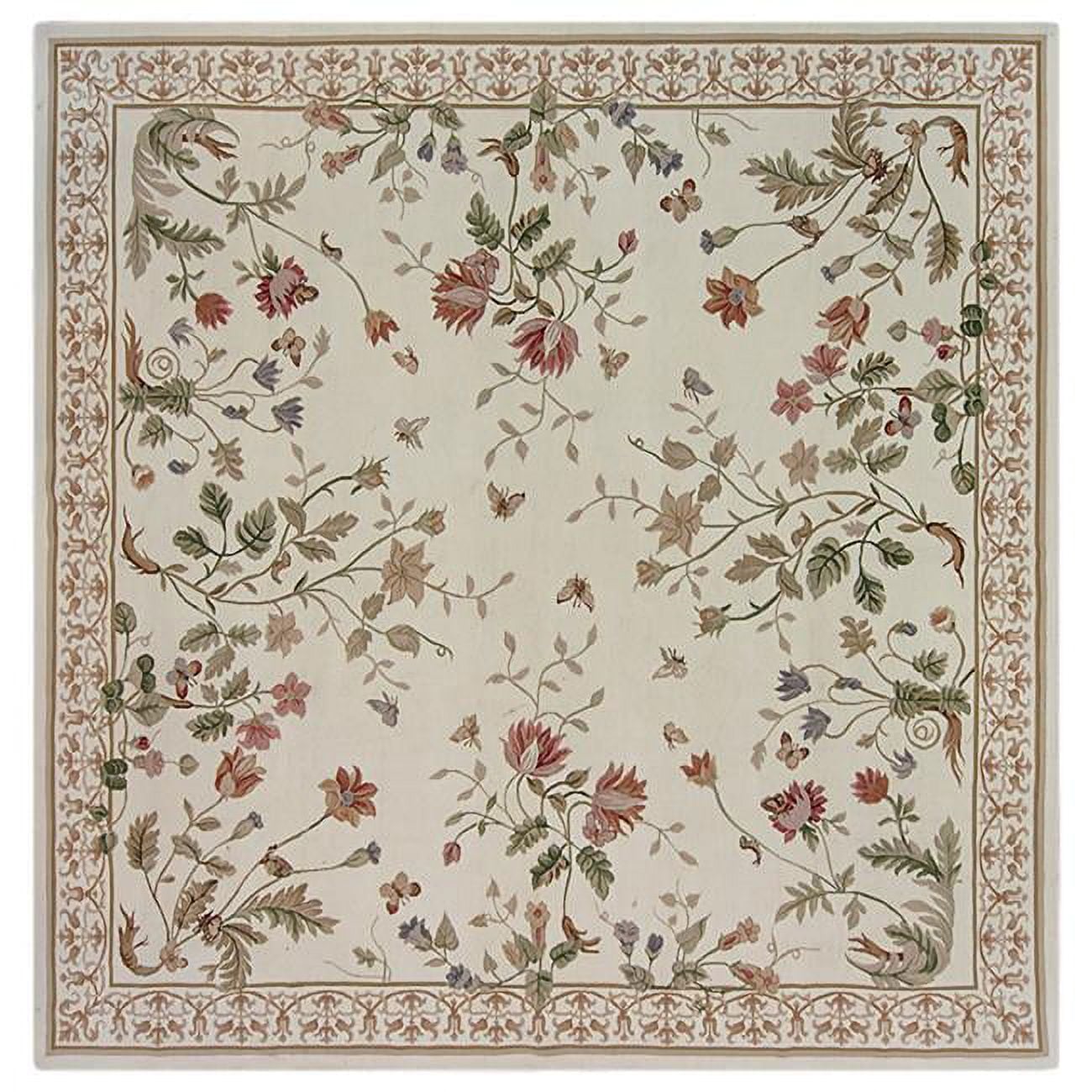 14 x 14 ft. Valence Flat Woven Square Area Rug - Ivory