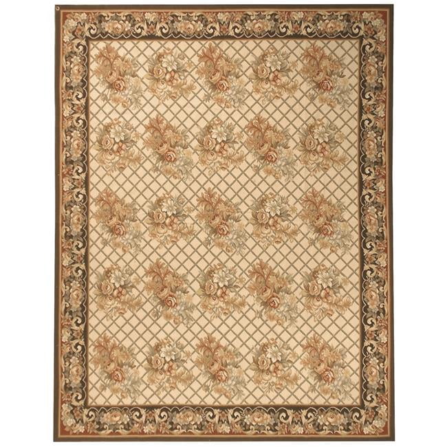 Lyon Flat Woven Area Rug - Ivory & Charcoal - 10 x 14 ft.