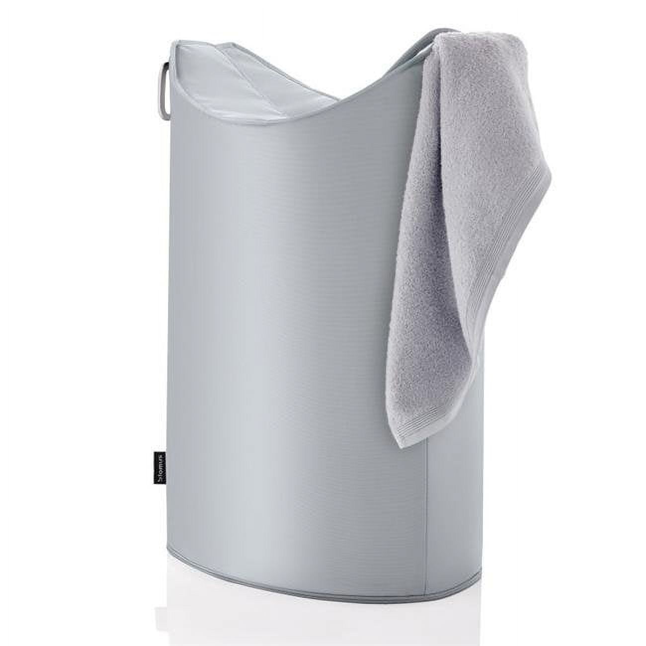 Picture of Blomus 65387 Aluminum Matt Laundry Bin, Gray