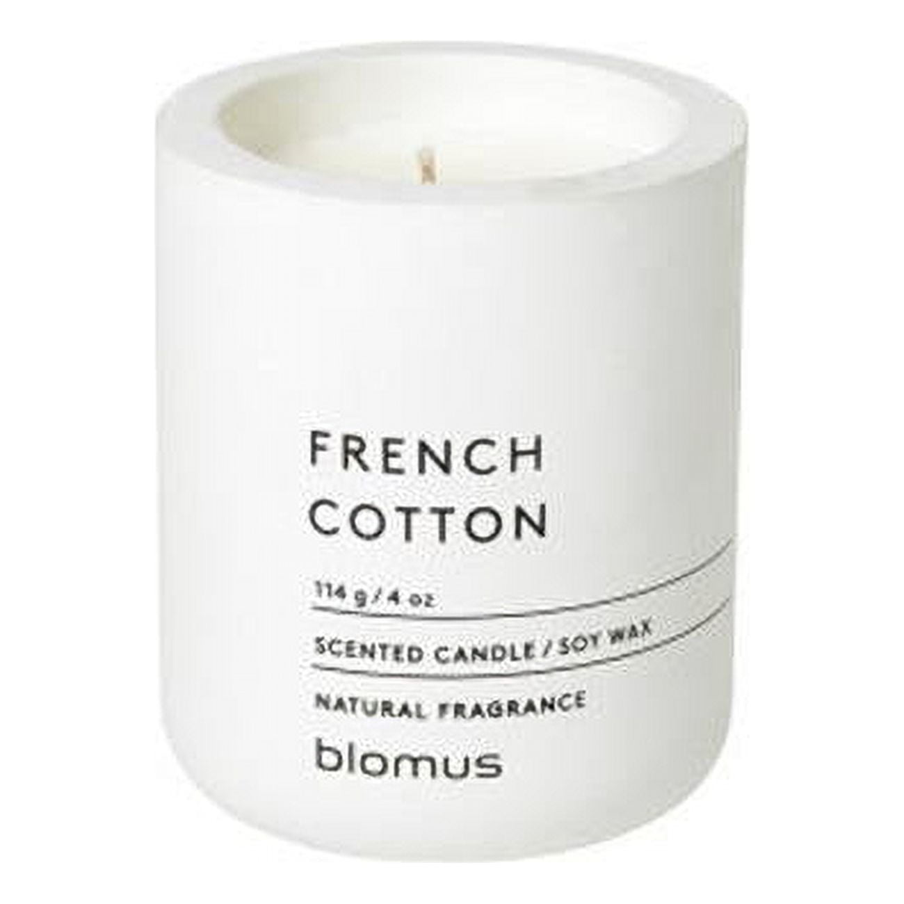 Fragra French Cotton Lily White Candle