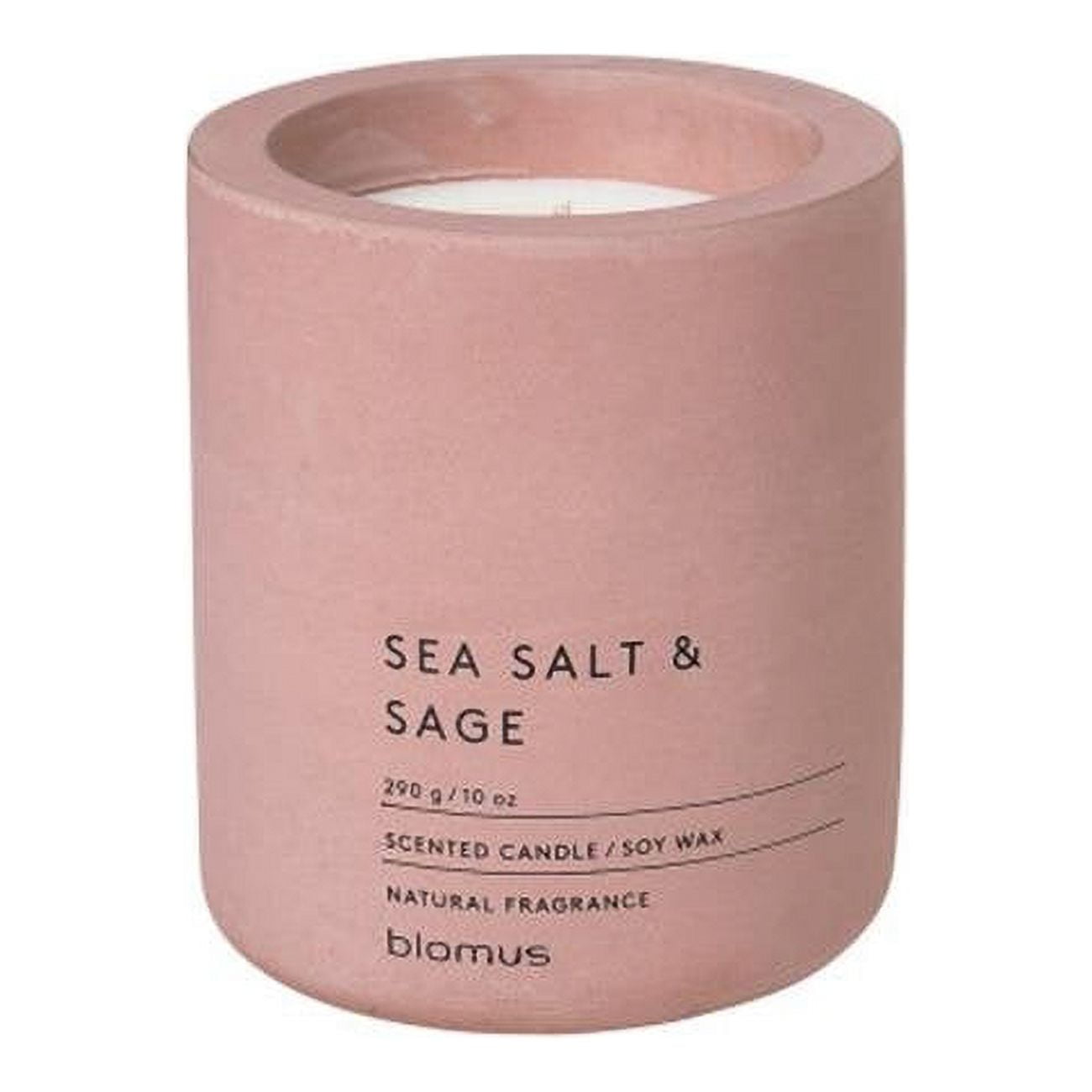 Fragra Large Withered Rose Candle - Sea Salt & Sage