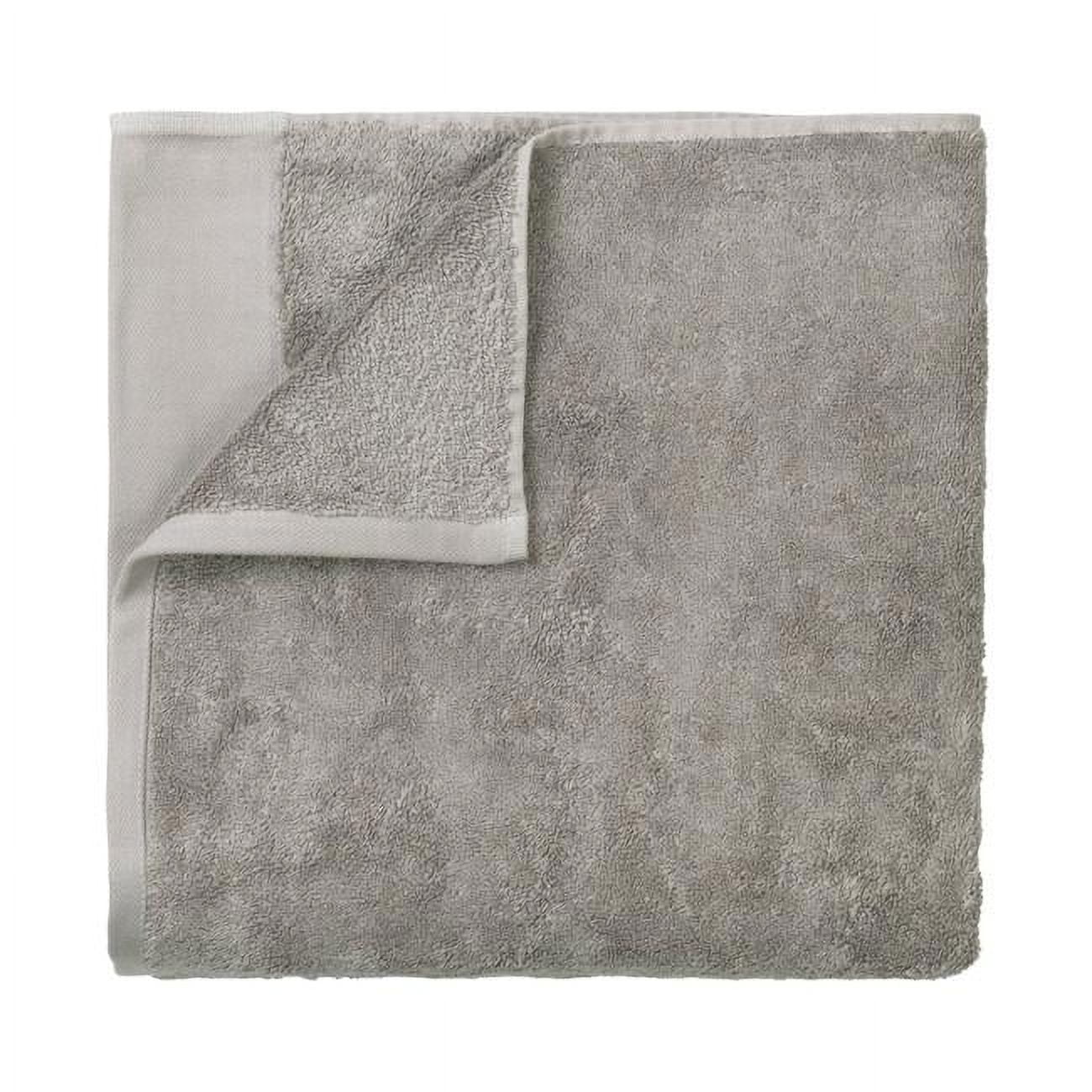 28 x 55 in. Riva Organic Terry Cloth Bath Towel, Satellite
