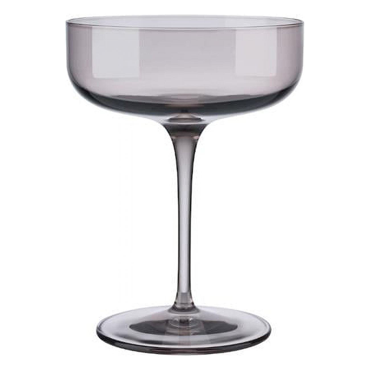 Picture of Blomus 63945 10 oz Fuum Champagne Saucer Glass&#44; Fungi - Set of 4