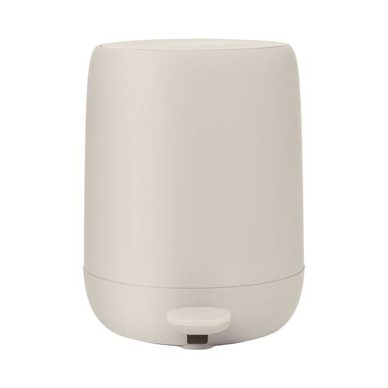 11.8 x 9 in. Dia. Sono Pedal Bin Waste Basket, Moonbeam