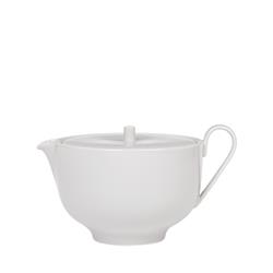 Picture of Blomus 64053 32 oz Ro Porcelain Tea Pot&#44; Nimbus Cloud