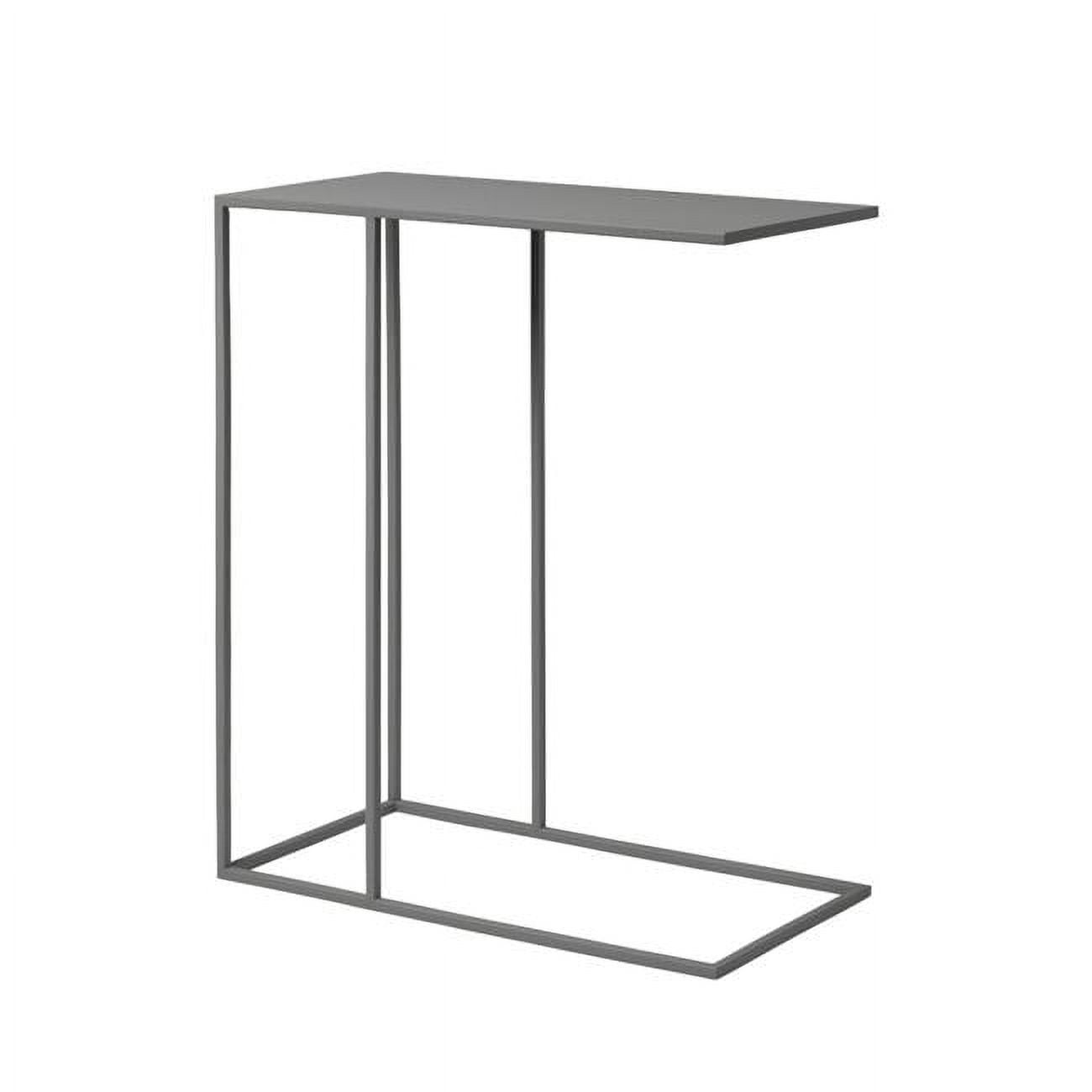 66014 Side Table, Steel Gray