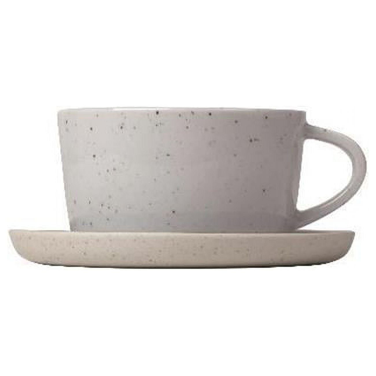 Picture of Blomus 64112 5 oz Sablo Ceramic Stoneware Coffee Cups & Saucers&#44; Set of 2