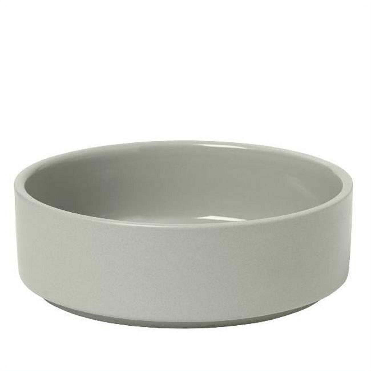 Picture of Blomus 63978.4 6 in. Pilar Shallow Bowl, Mirage Grey - Set of 4