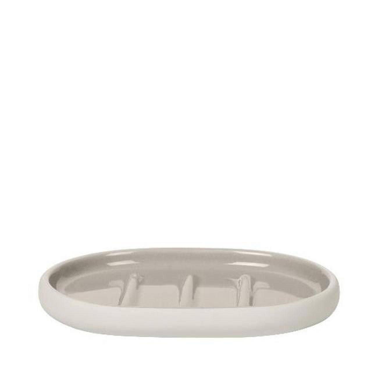 5.1 x 3.9 x 0.7 in. Sono Soap Dish, Moonbeam