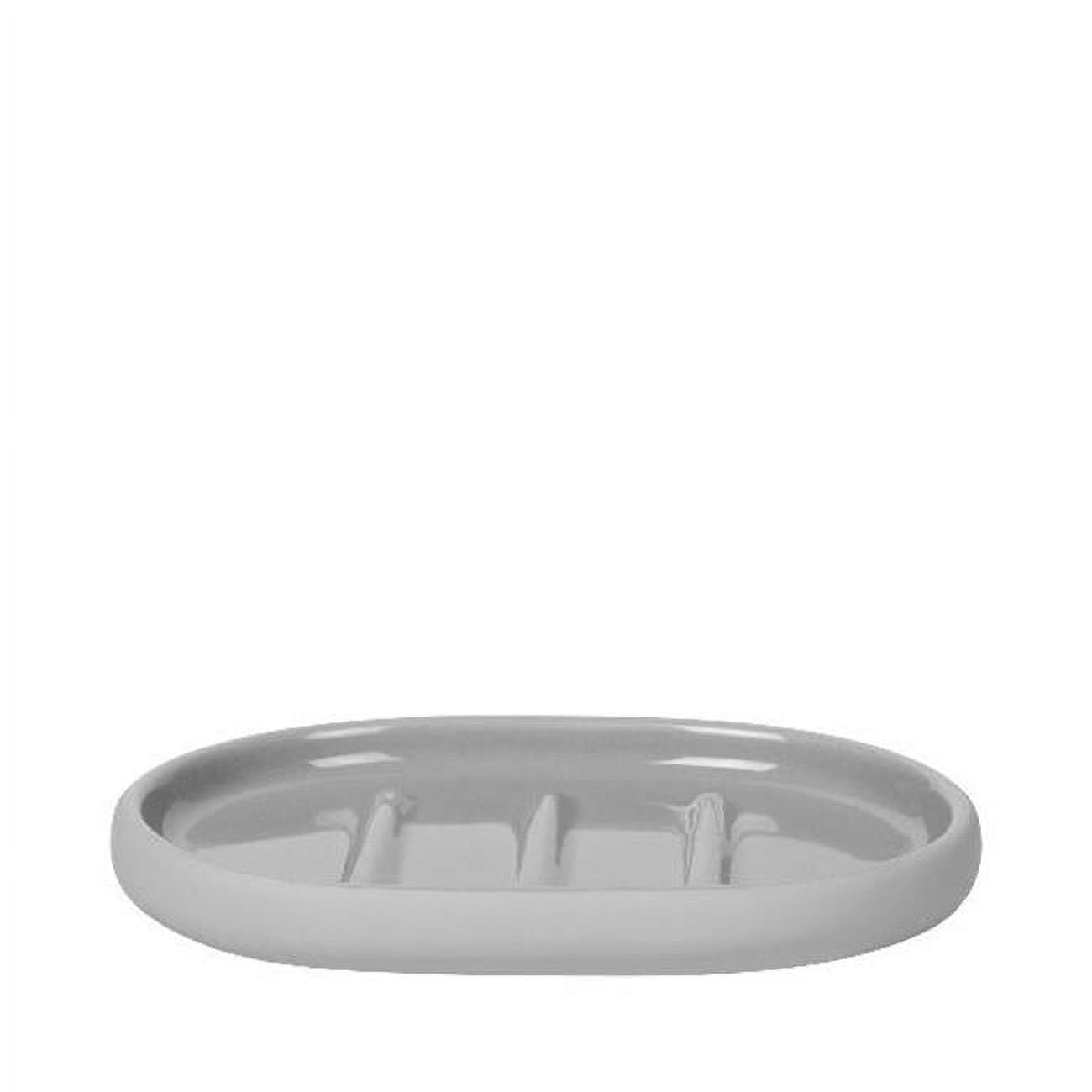 5.1 x 3.9 x 0.7 in. Sono Soap Dish, Moonbeam