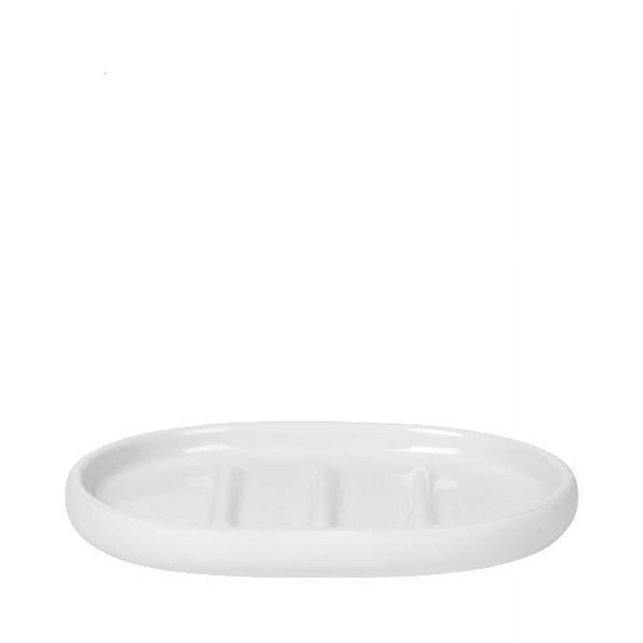 5.1 x 3.9 x 0.7 in. Sono Soap Dish, White