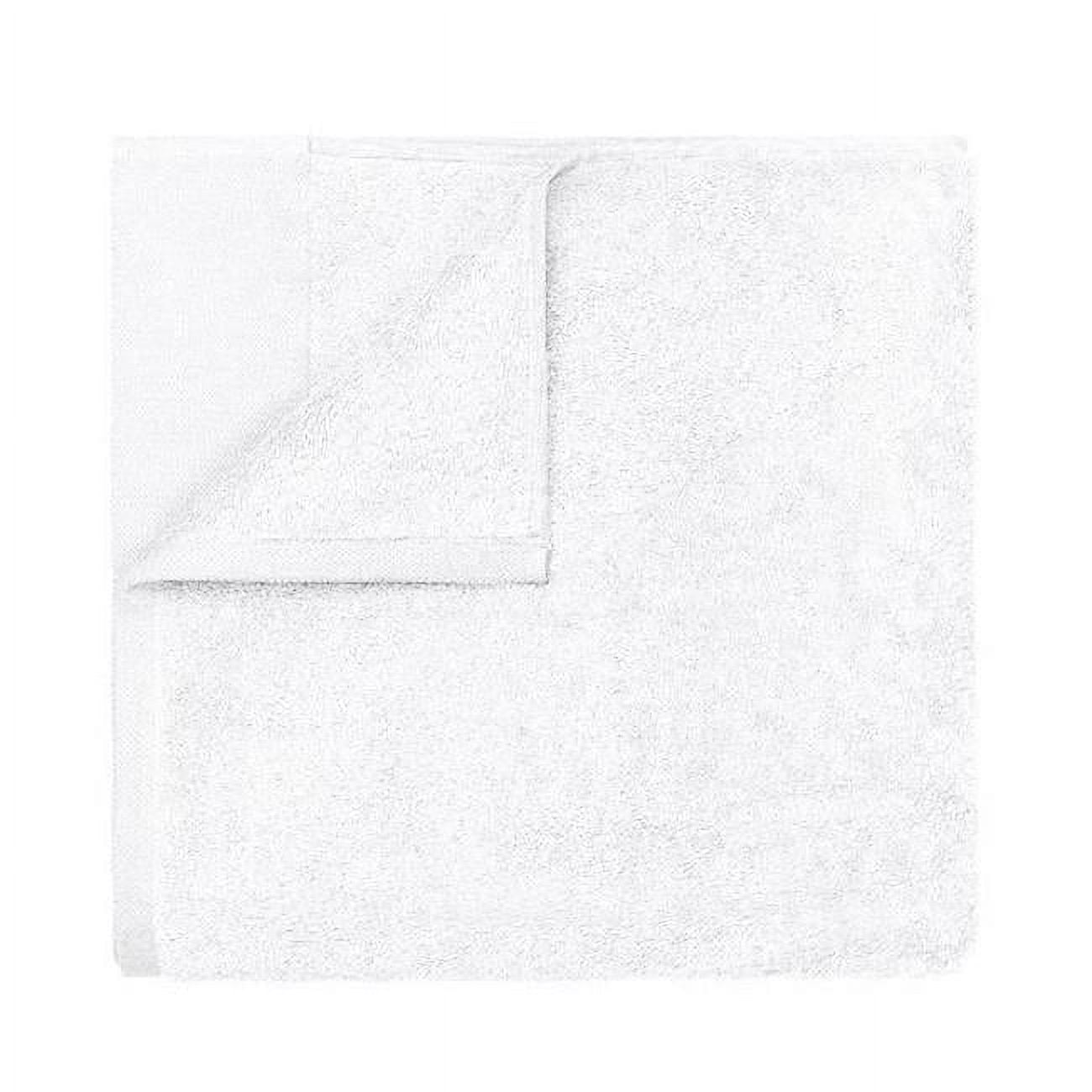 28 x 55 in. Riva Organic Terry Bath Towel, White