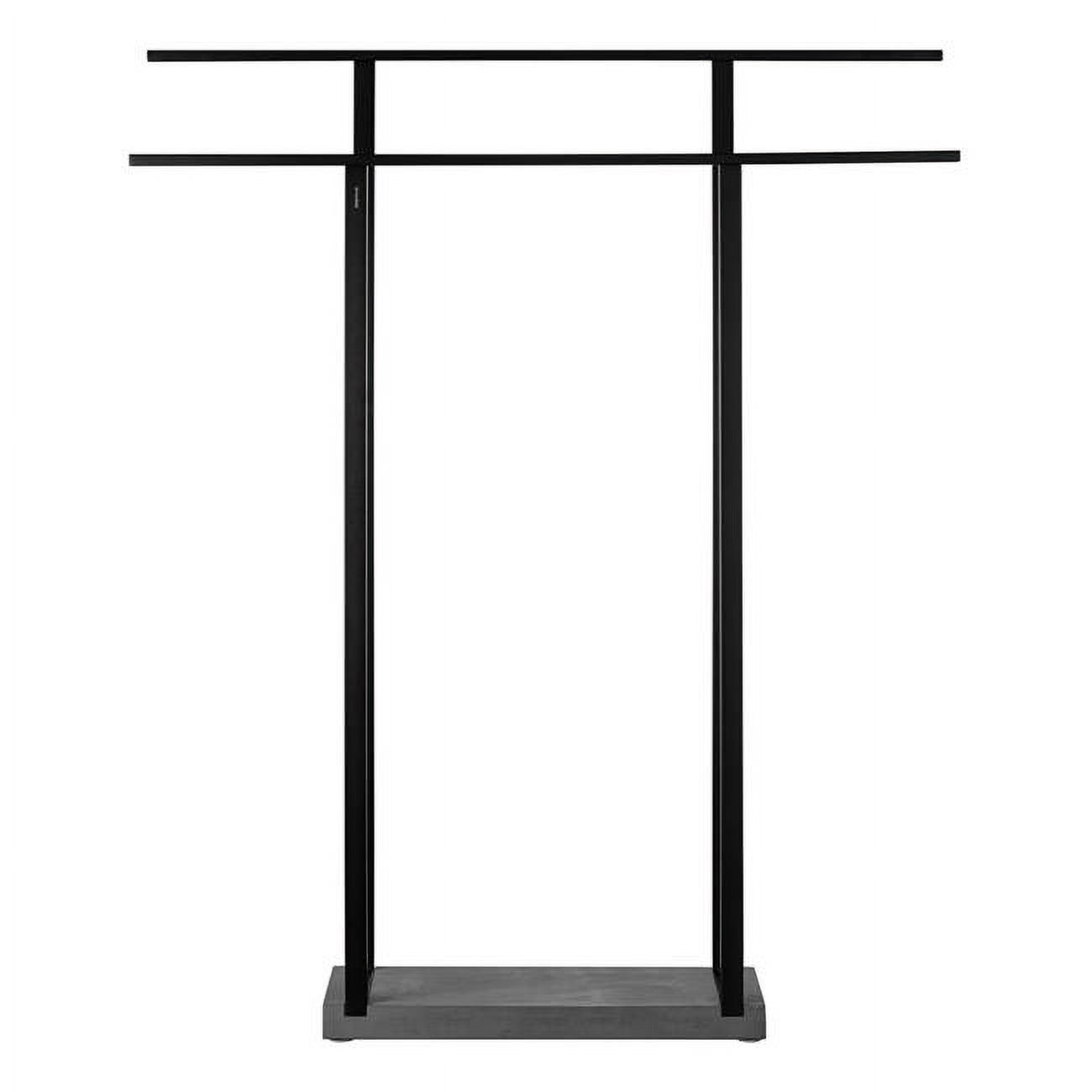 Picture of Blomus 66310 Menoto Free Standing Wide Towel Rack, Black