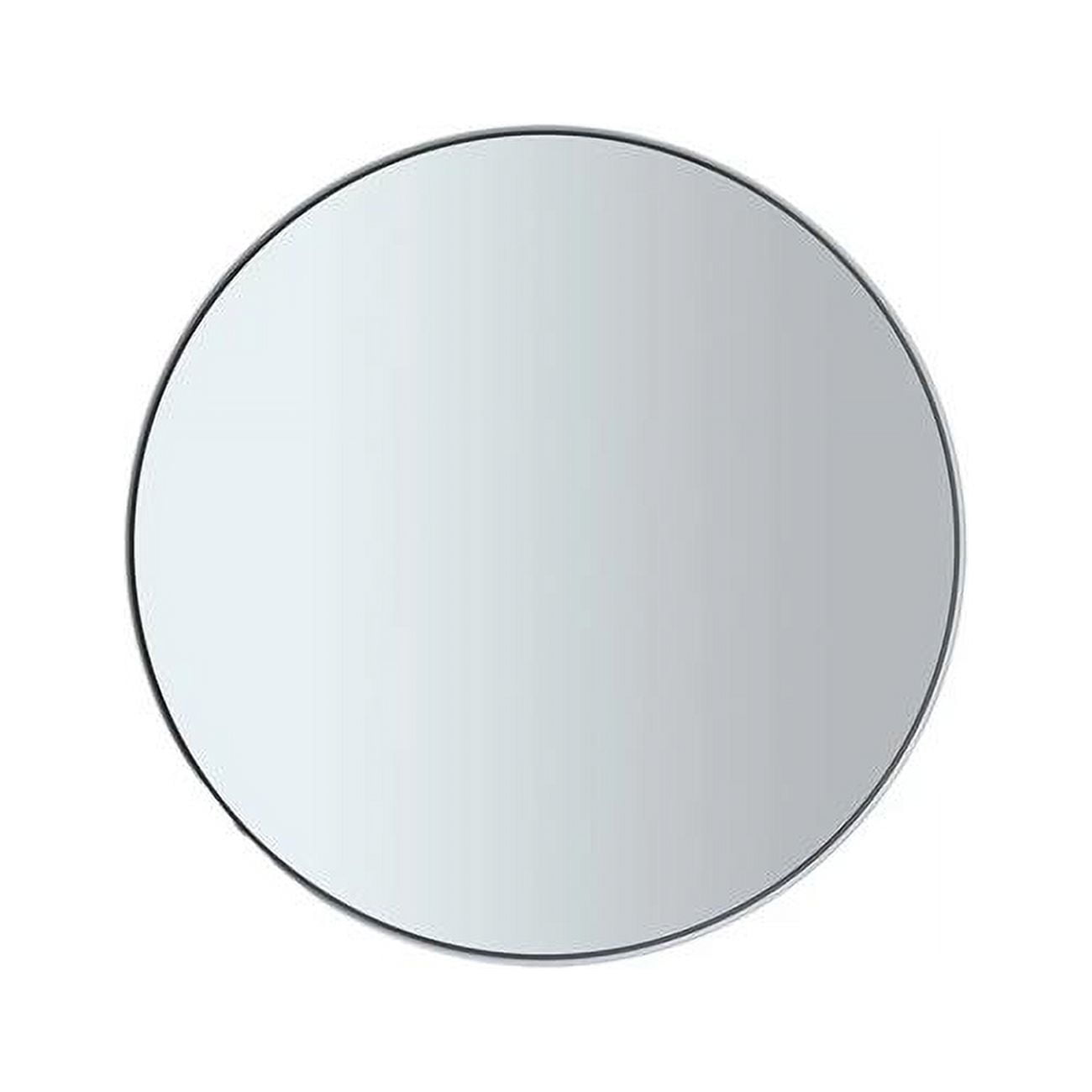 Picture of Blomus 66163 31 in. Rim Round Accent Mirror - Smoke with White Rim