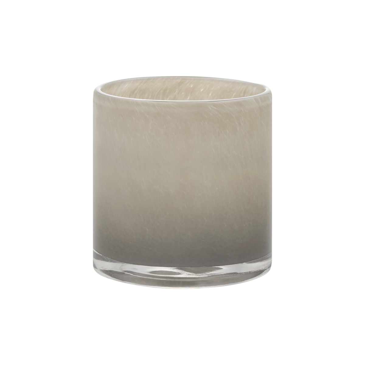 66971 SAGA Glass Hurricane Lamp - Mourning Dove - Medium