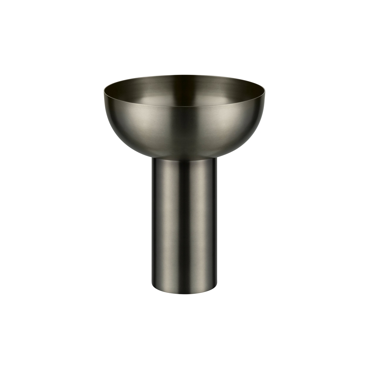 66982 Miya Burnt Metal Stainless Steel Vase