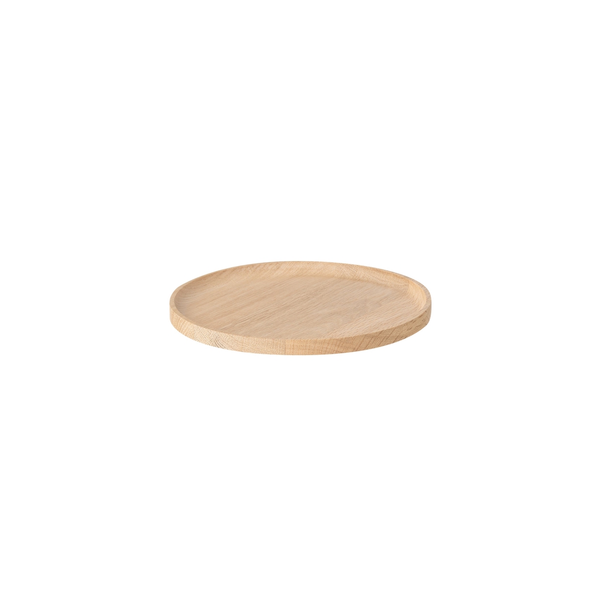 Picture of Blomus 65487 OKU Oak Round Tray - Natural Wood - Small
