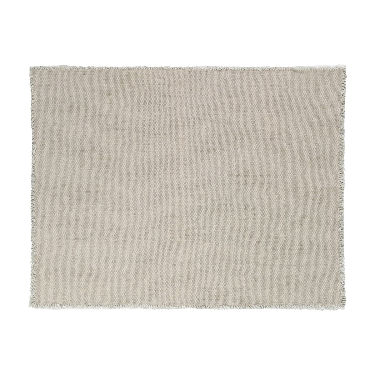 64442 LINEO Woven Cotton Placemat - Mirage Gray