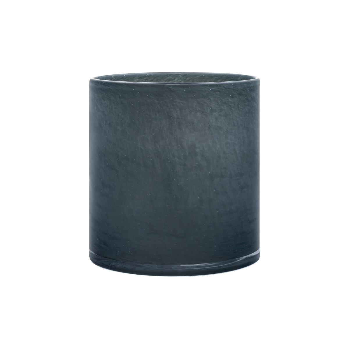 66969 SAGA Glass Hurricane Lamp - Magnet & Charcoal - Medium