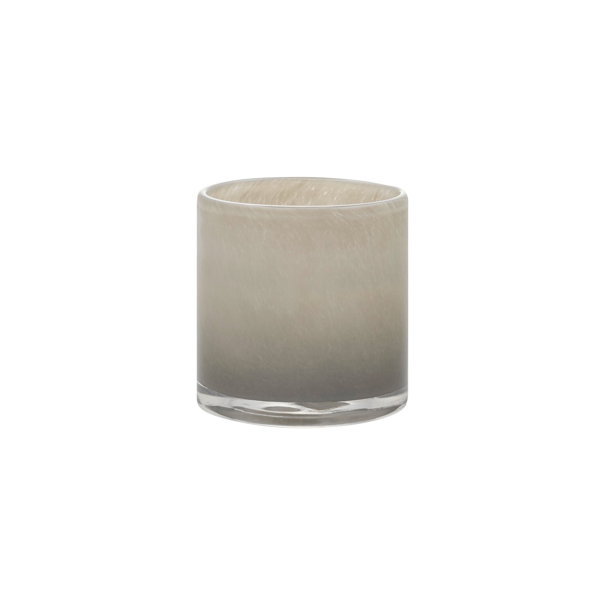 66976 SAGA Glass Hurricane Lamp - Mourning Dove - Small