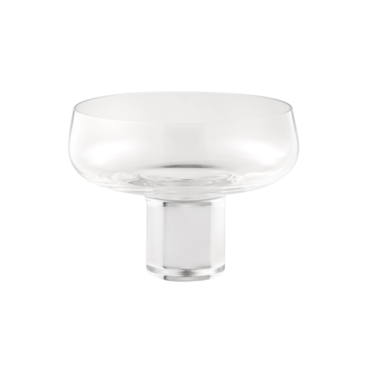 Picture of Blomus 64492 KOYOI Champagne Coupe with Pedestal Stem Glass - Clear