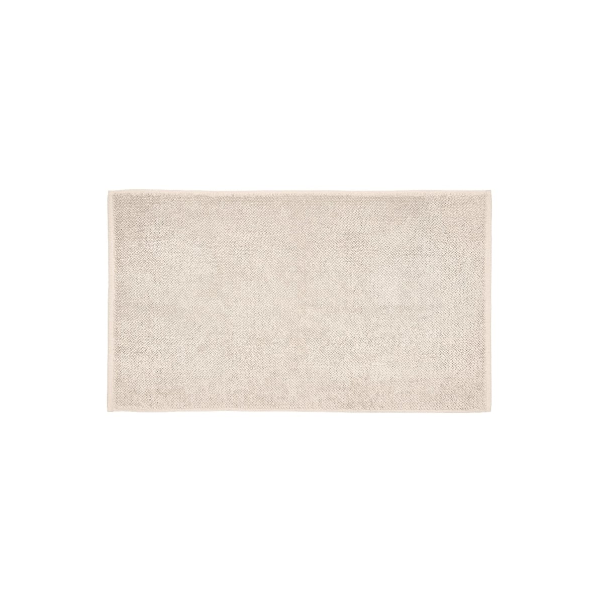 67330 KAAVU Organic Cotton Bathmat - Moonbeam & Beige - Large