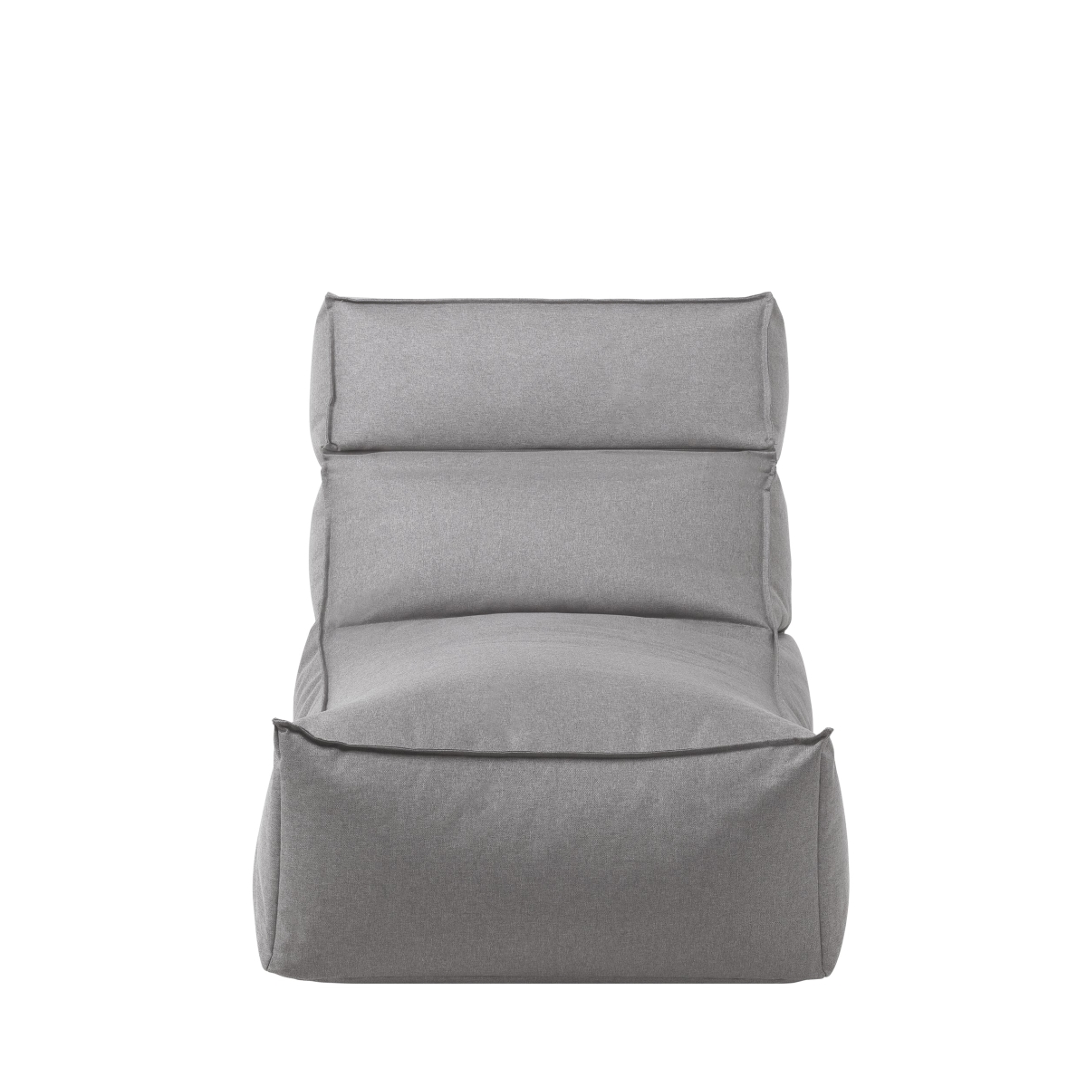 62038 STAY Outdoor Patio Lounger - Stone & Medium Gray - Large