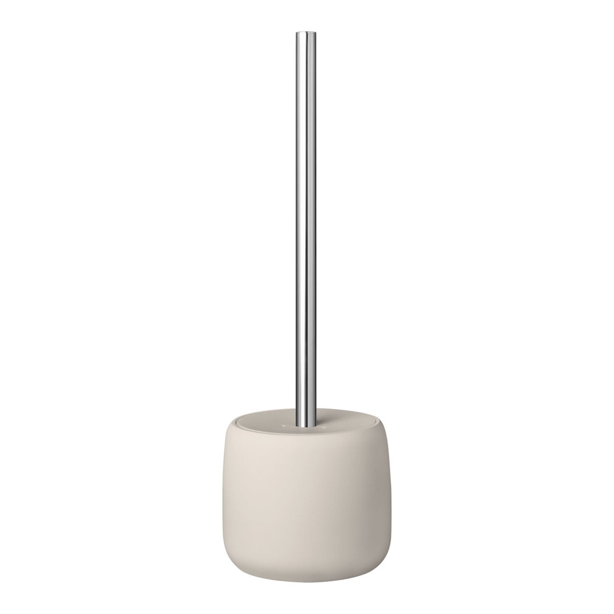 65117 SONO Plunger with Decorative Holder - Moonbeam & Beige