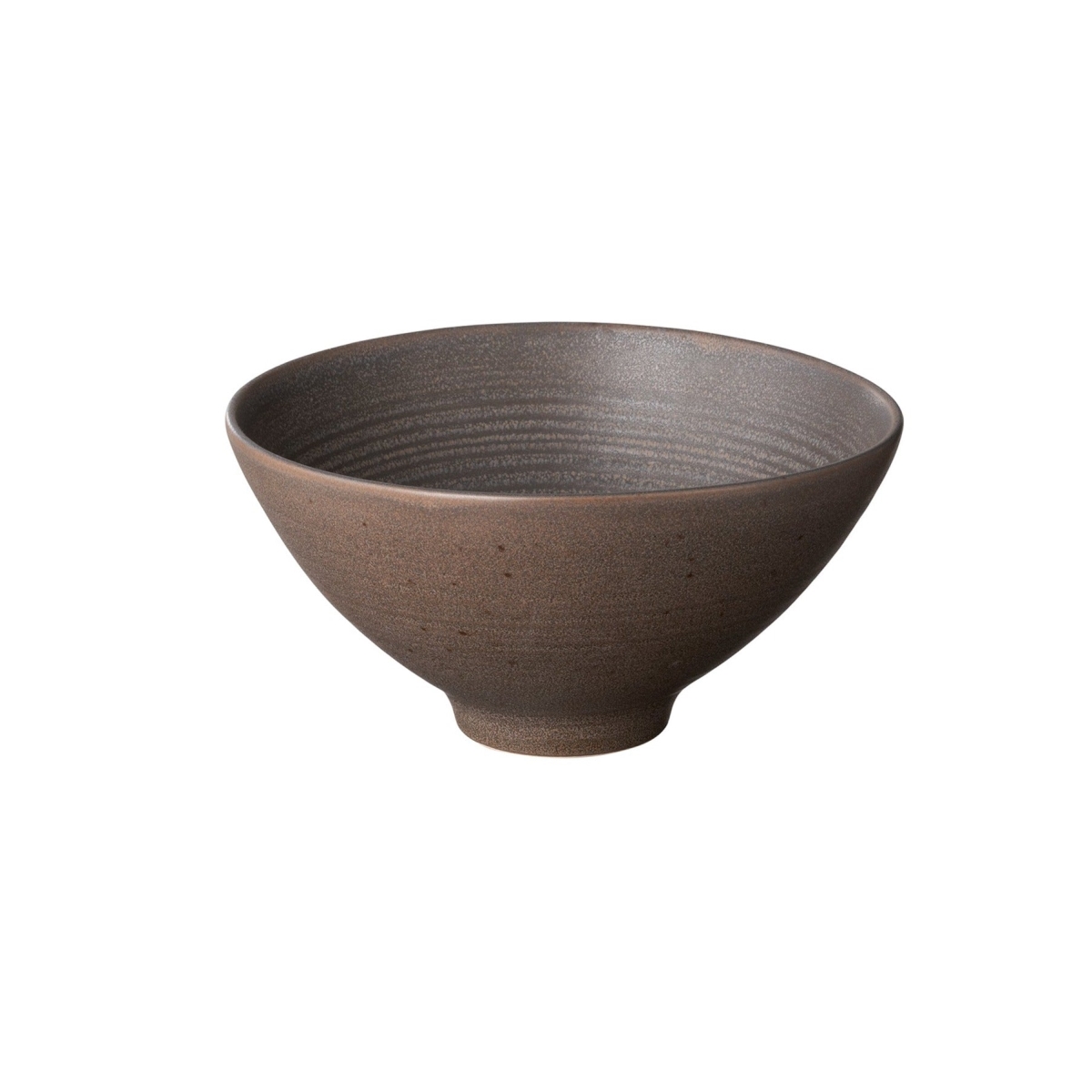 64420 8.3 in. KUMI Sto are Serving Bowl - Espresso - Small
