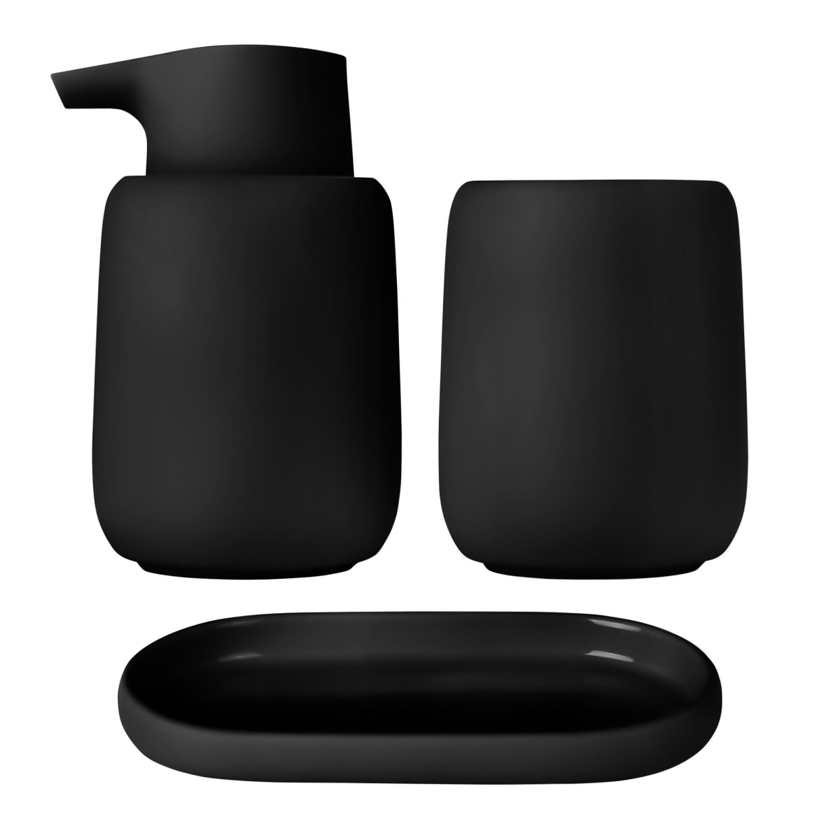 36101 SONO Bathroom Accessory Set - Black