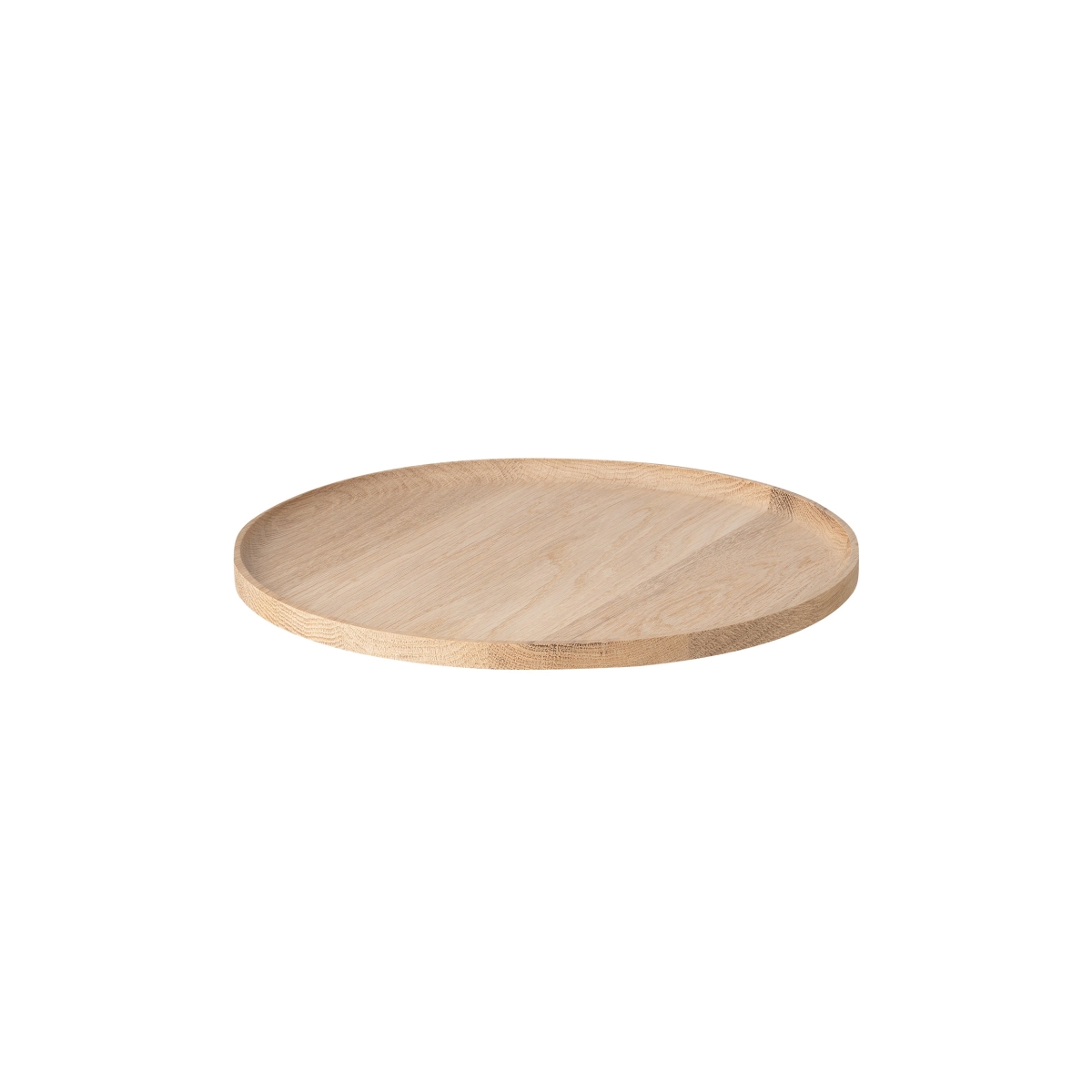 Picture of Blomus 64548 OKU Oak Round Tray - Natural Wood - Medium