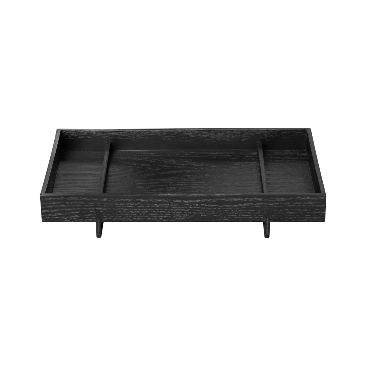 Picture of Blomus 64437 ABENTO Hardwood Tray - Black - Large