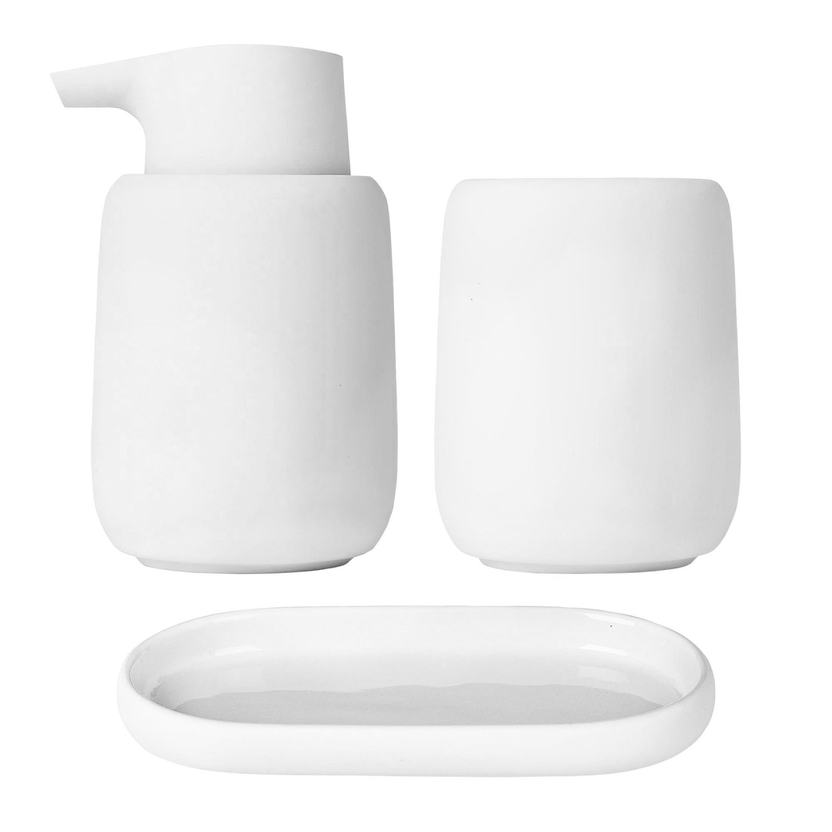 36100 SONO Bathroom Accessory Set - White