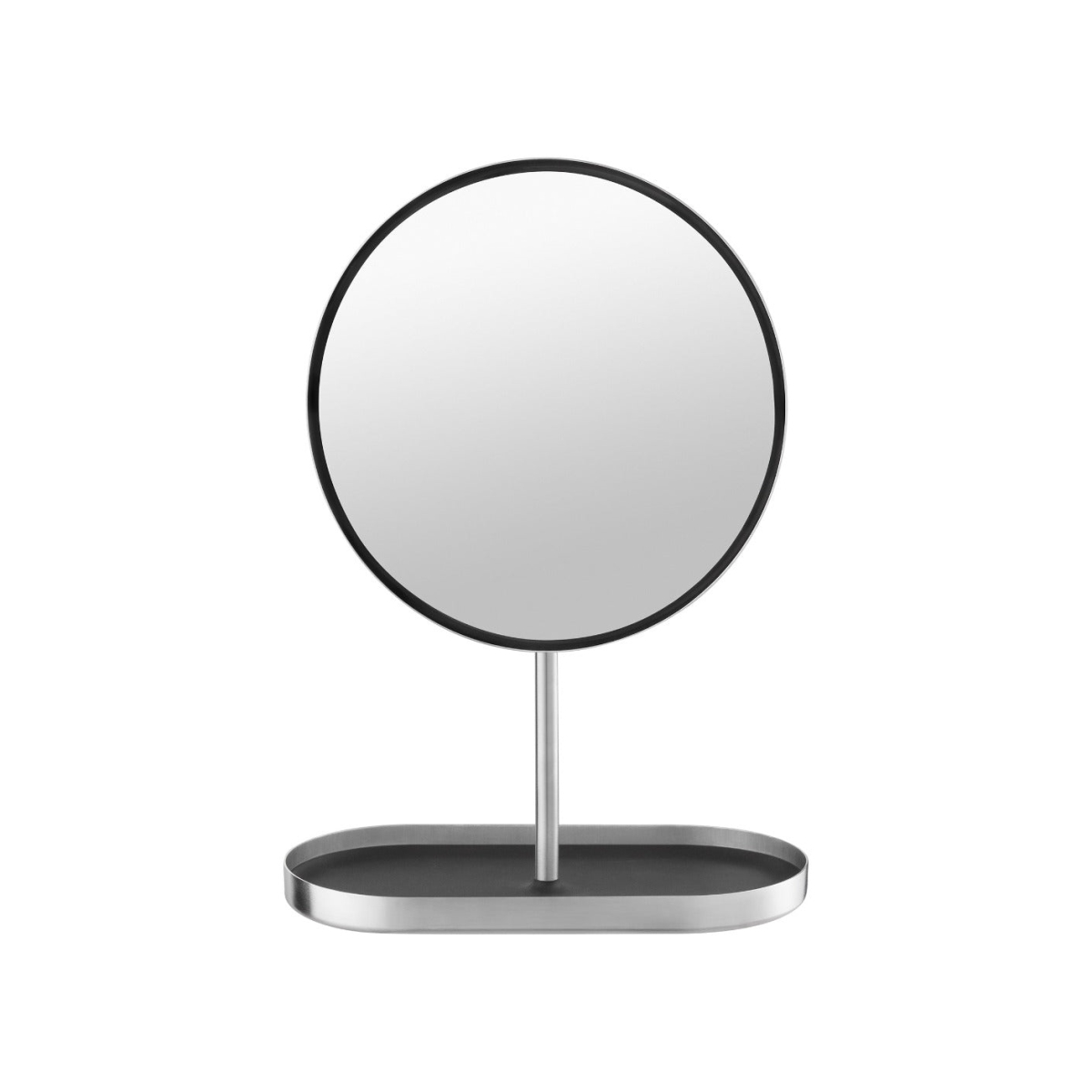 65512 MODO Vanity Mirror with Tray - Brushed Stainless
