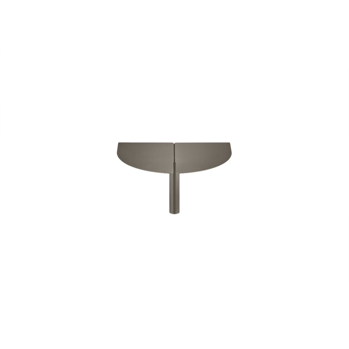 67209 ORU Steel Wall Shelf - Burnt Metal Finish - Small