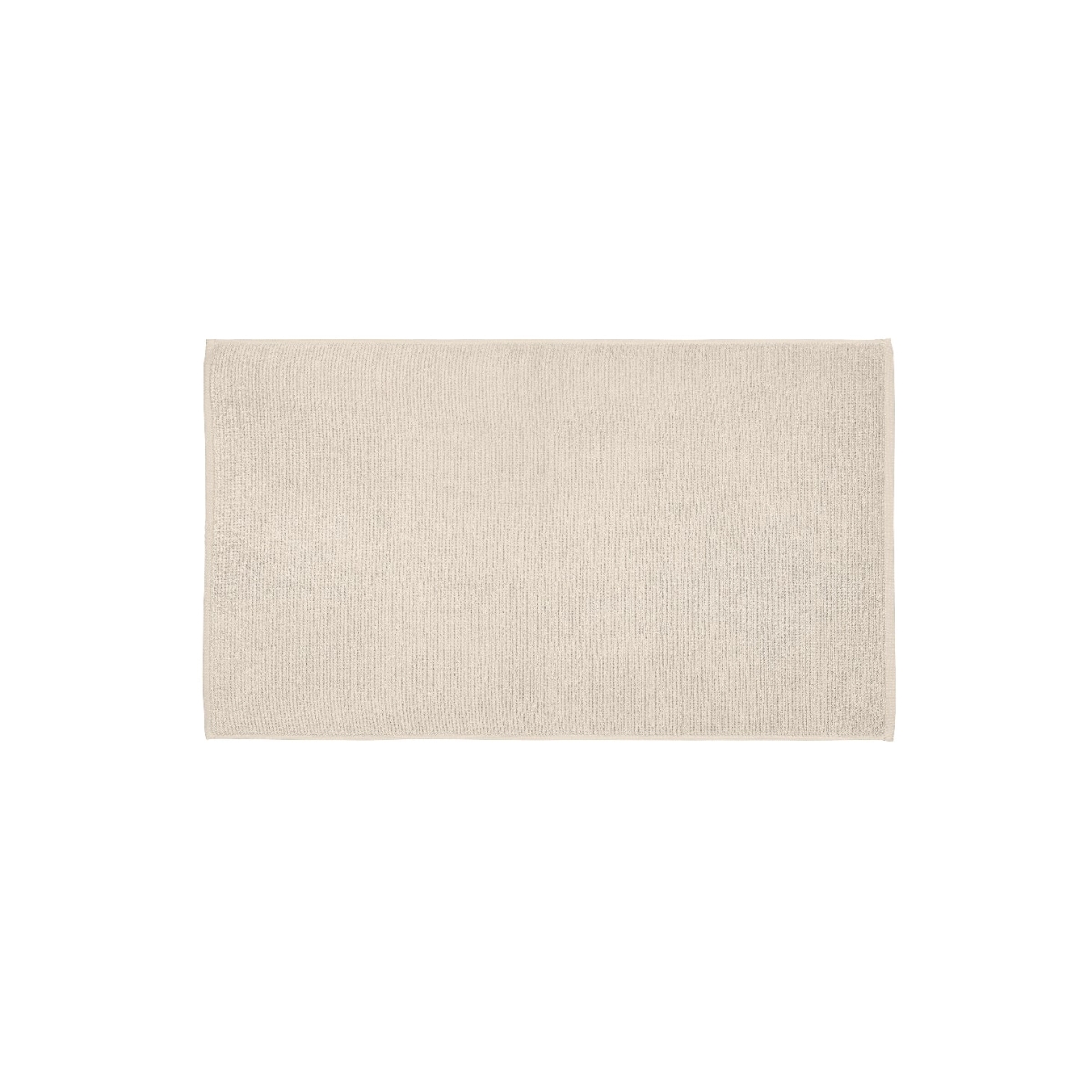 67336 TUYO Organic Cotton Bathmat - Rectangle - Moonbeam & Beige