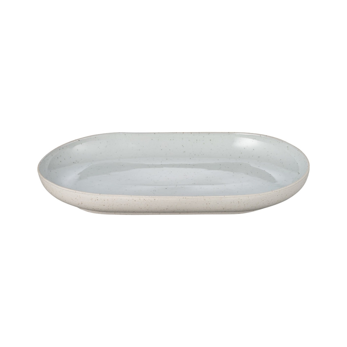 Picture of Blomus 64576 SABLO Ceramic Sto are Deep Serving Platter - Cloud - Small