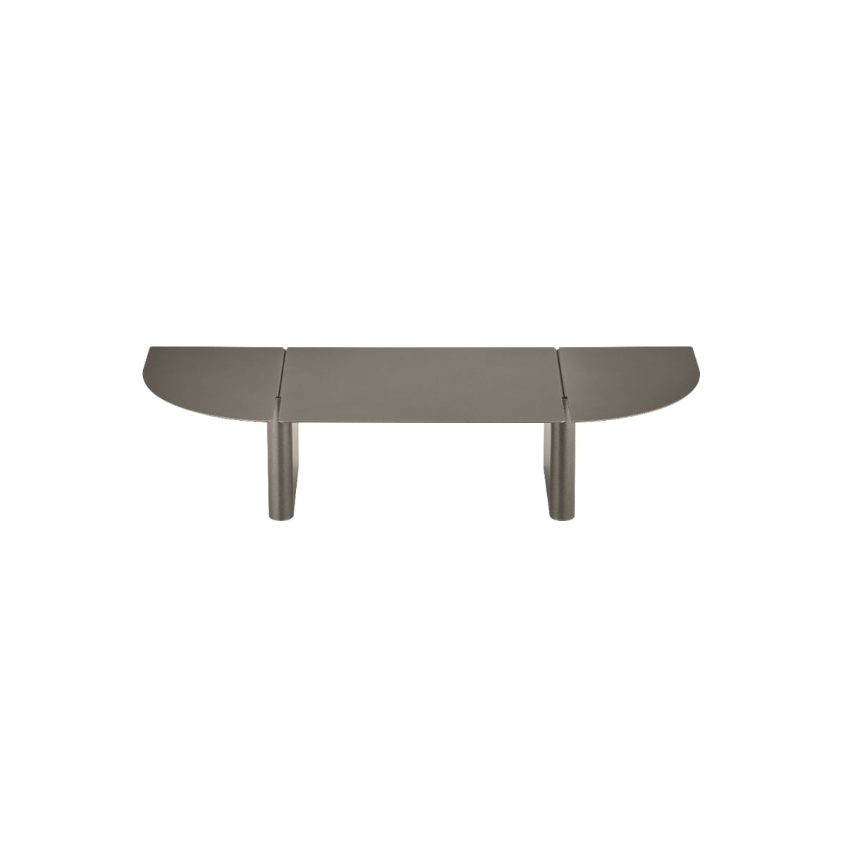 67210 ORU Steel Wall Shelf - Burnt Metal Finish - Medium