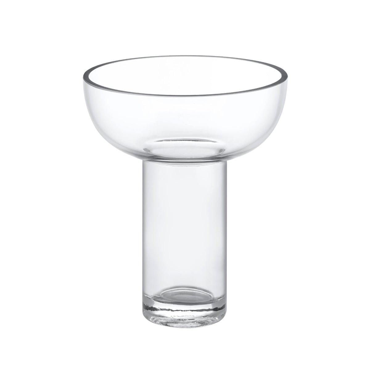64741 Miyabi Glass Vase, Clear