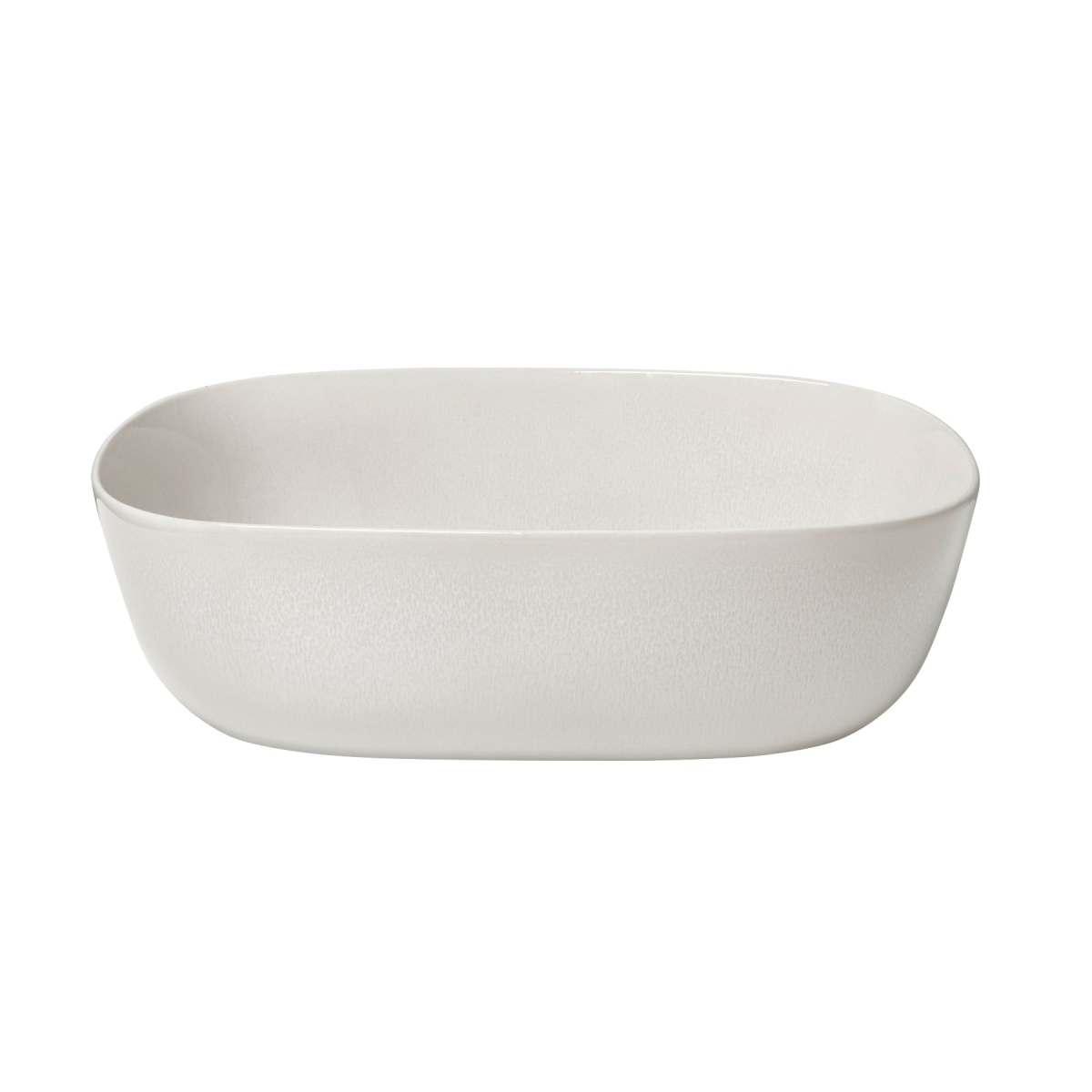 Picture of Blomus 64768 VAHLO Sto are Shallow Serving Bowl - Moonbeam & Beige - Medium