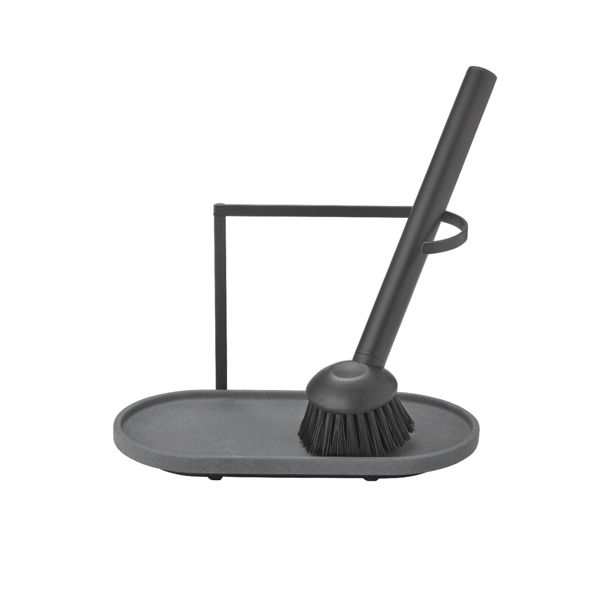 64561 DHUVA Dishwashing Set with Brush - Magnet & Charcoal