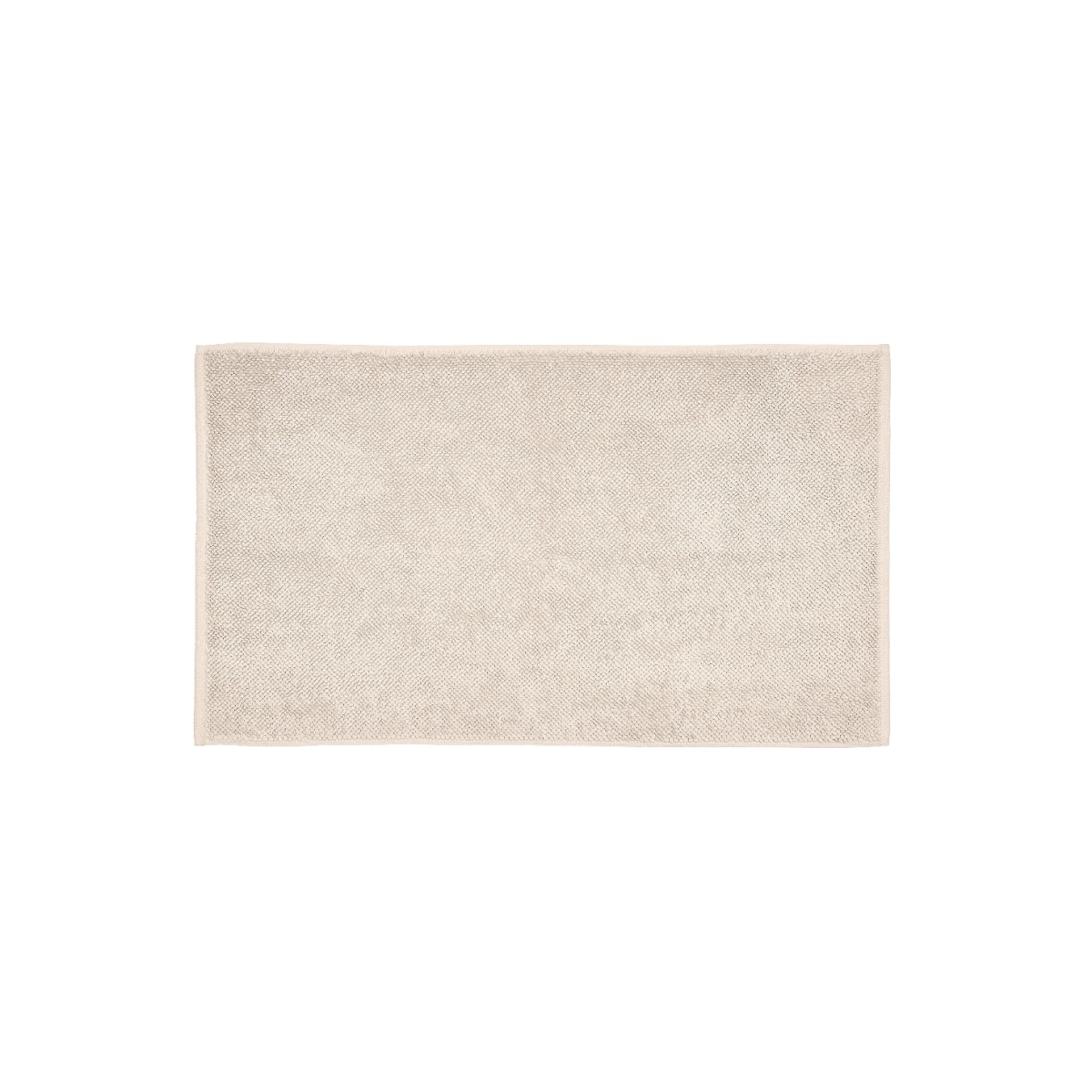 67327 KAAVU Organic Cotton Bathmat - Moonbeam & Beige - Medium