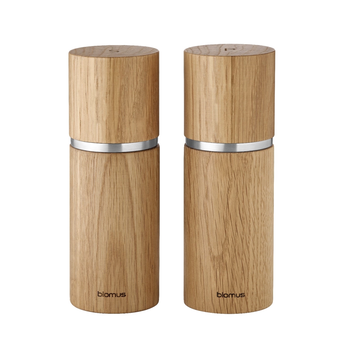 64697 PEPE Salt & Pepper Mill Set - Wood - Set of 2