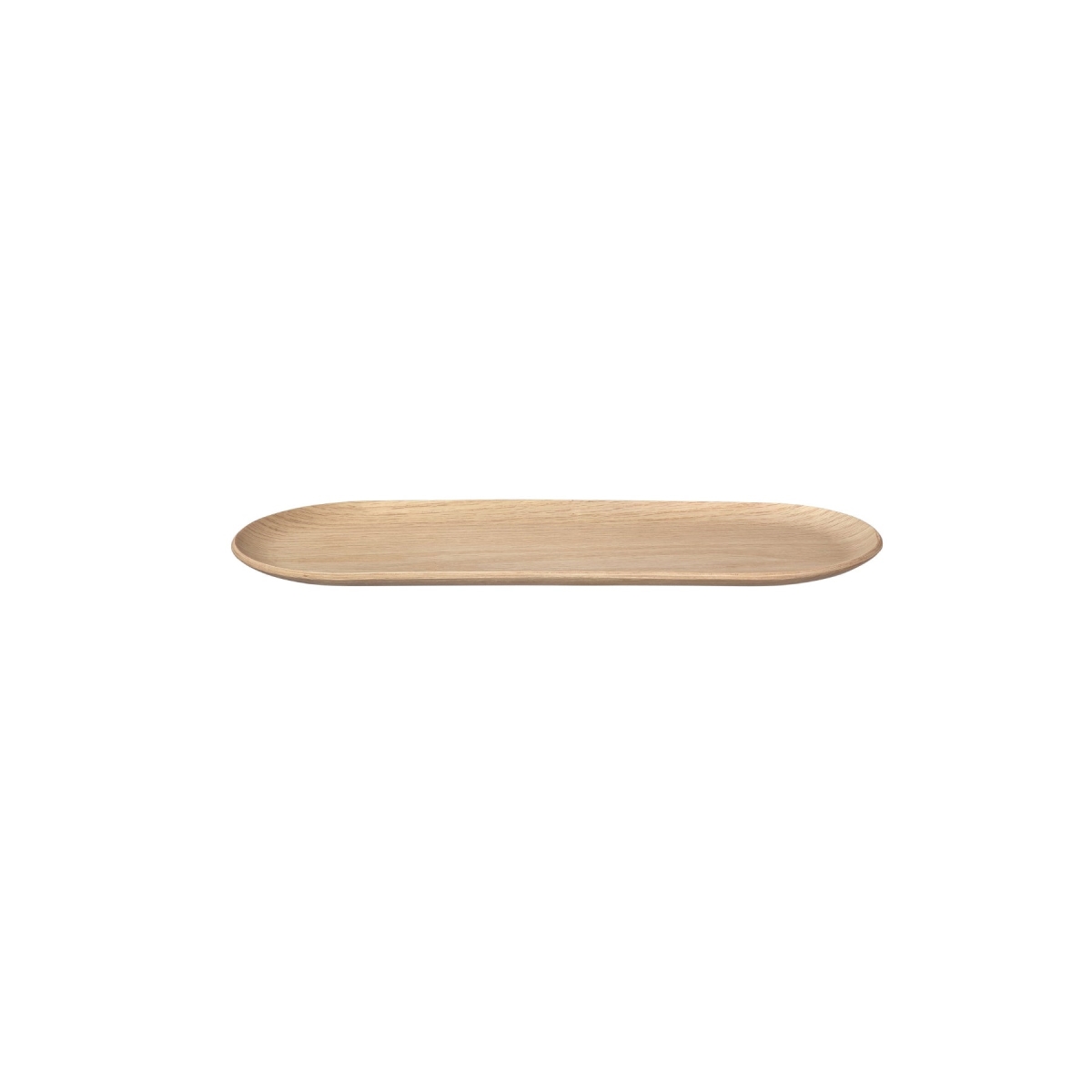 64711 BAKI Wood Tray - Oak Finish - Medium
