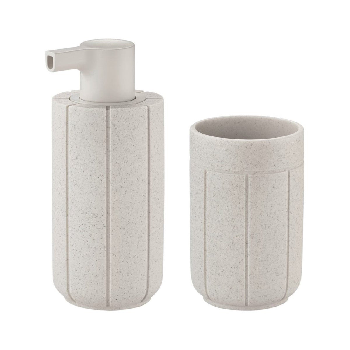 33328 KUA Bathroom Accessory Set - Moonbeam Beige