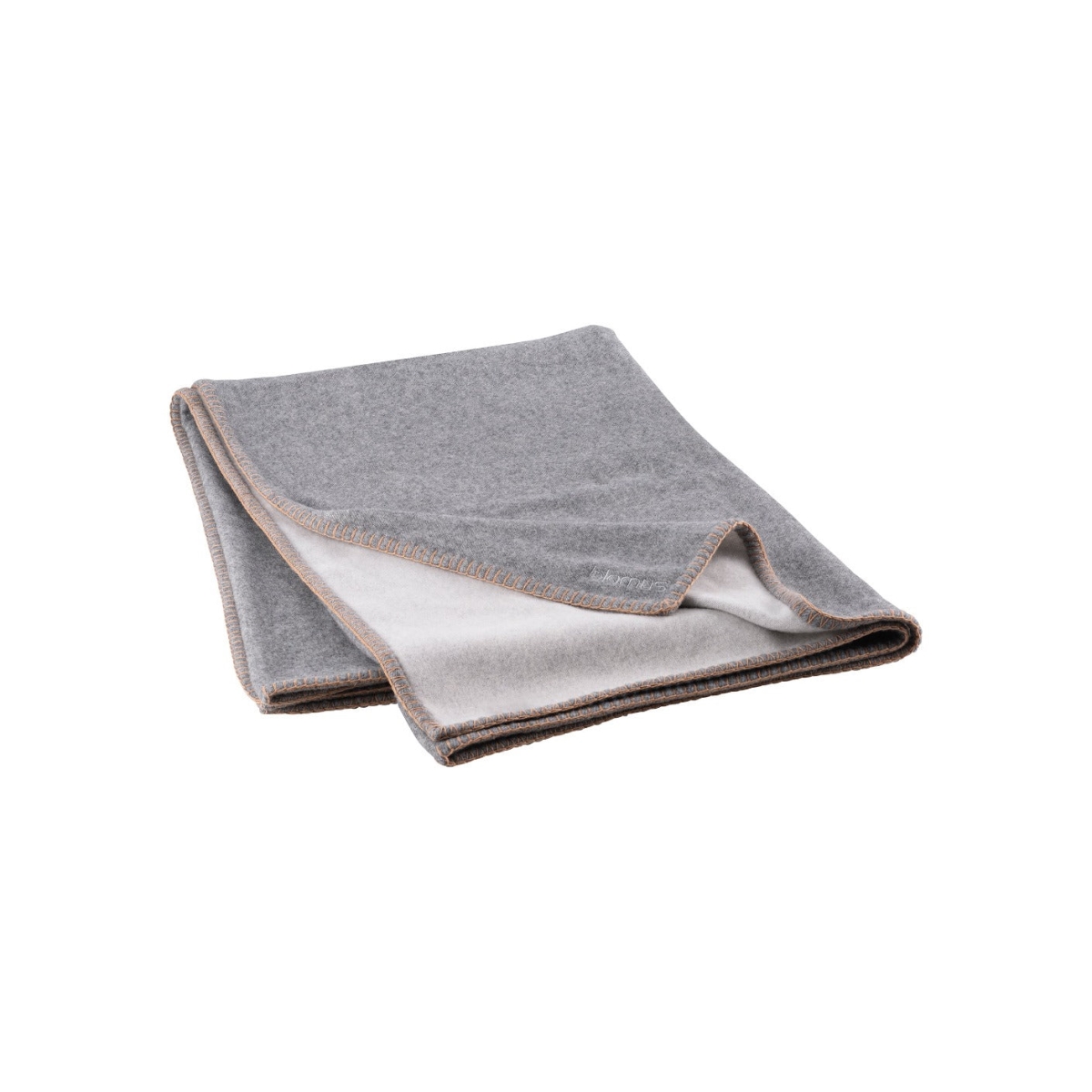 67116 AHWI Wool Throw - Sharkskin Gray