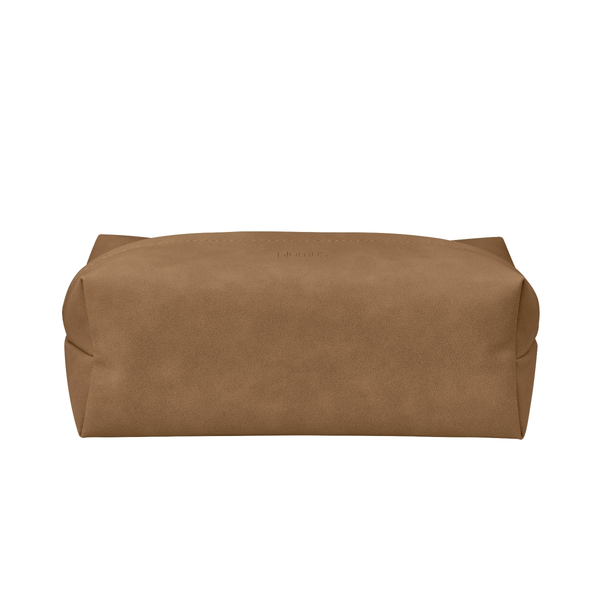 68318 SAHLA Faux Suede Tissue Box Cover - Tan